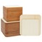 72 Pack Unfinished Wood Squares for Crafts, Wood Burning, Engraving (2 Sizes, 4" and 5")